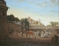 The Market Place of Trichinopoly - Philip Le Couteur