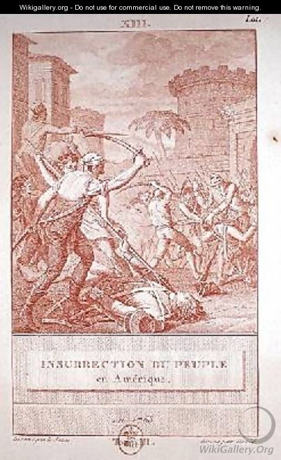 Insurrection of the American People in 1768 - Le Jeune