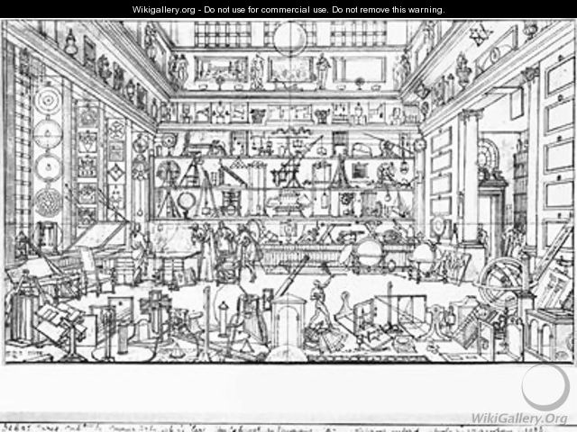 Cabinet of physics - Sebastien I Le Clerc