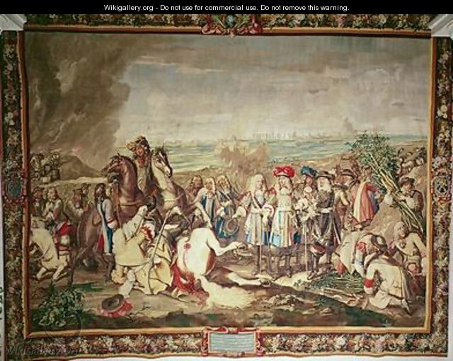 The Surrender of Marsal in 1662 - (after) Le Brun, Charles