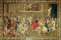 Louis XIV 1638-1715 visiting the Gobelins factory - Charles Le Brun
