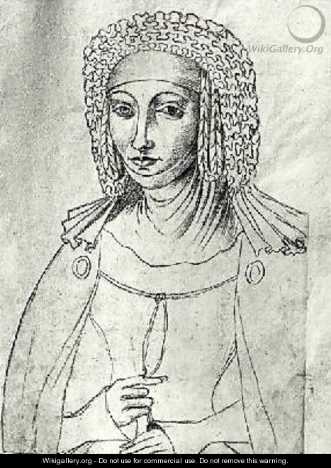 Marguerite de France 1310-82 - Jacques Le Boucq