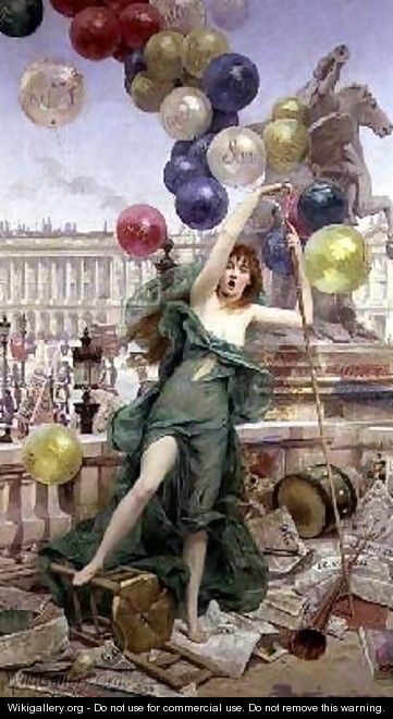 The Balloon Girl - Fernand Le Quesne