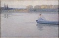 On the River Morning - Henri Eugene Augustin Le Sidaner