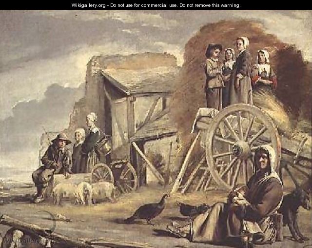 The Haycart or Return from Haymaking - Louis Le Nain