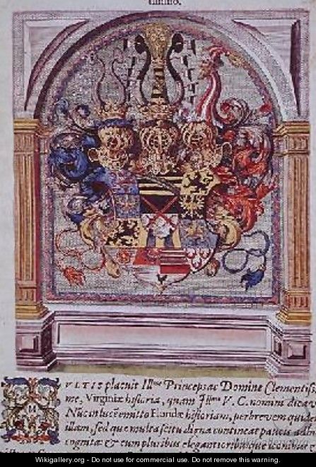 Coat of Arms - (after) Le Moyne, Jacques (de Morgues)
