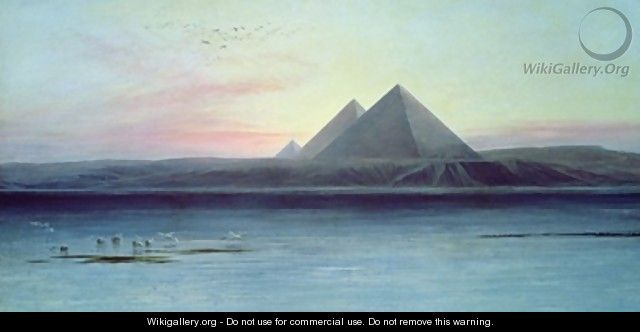 The Pyramids of Giza - Edward Lear