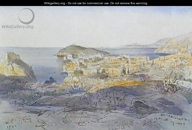 Ragusa Dubrovnik - Edward Lear