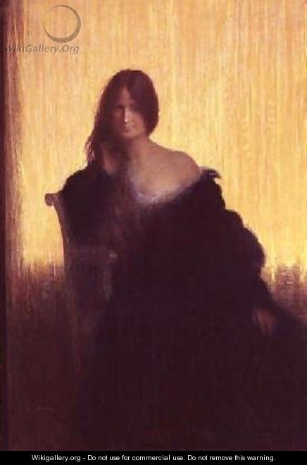 Portrait of a Woman - Charles Leandre