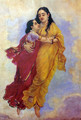 Menaka and Sakunthala - Raja Ravi Varma