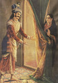Keechaka and Sairandhri - Raja Ravi Varma
