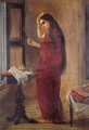 The Lady with a Mirror - Raja Ravi Varma