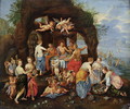 The Feast of the Gods - (attr. to) Kessel, Jan van