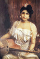 Lady Playing the Veena - Raja Ravi Varma