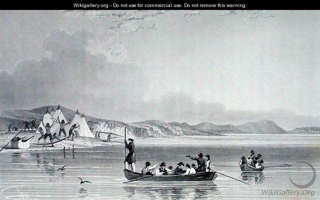 Eskimaux Encampment on Richards Island - (after) Kendall, E.N.