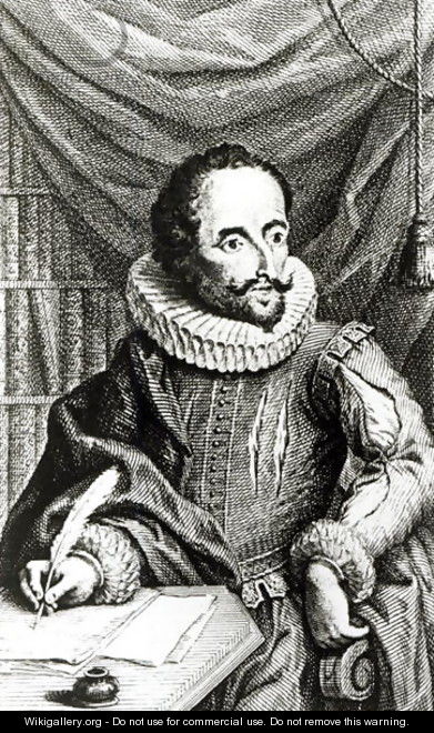 Portrait of Miguel de Cervantes Saavedra 1547-1616 - (after) Kent, William