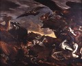 The Battle of the Birds and the Beasts - Jacob van der (Giacomo da Castello) Kerckhoven