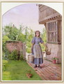 The Young Milkmaid - George Goodwin Kilburne