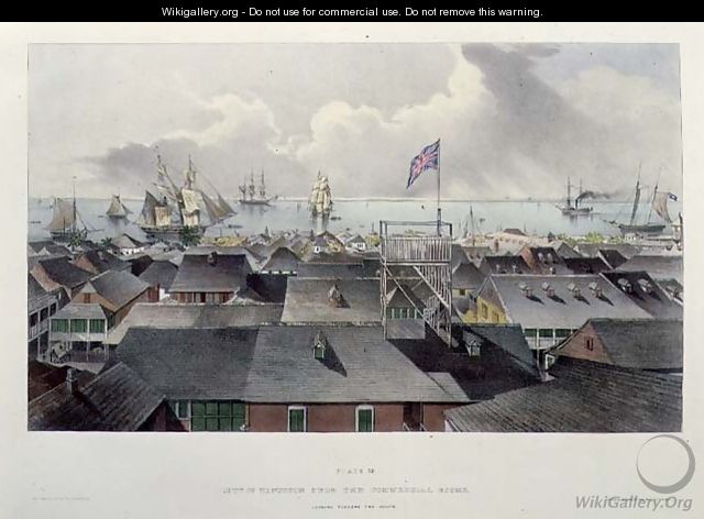 City of Kingston from the Commercial Rooms Looking Towards the South - Joseph Bartholomew Kidd
