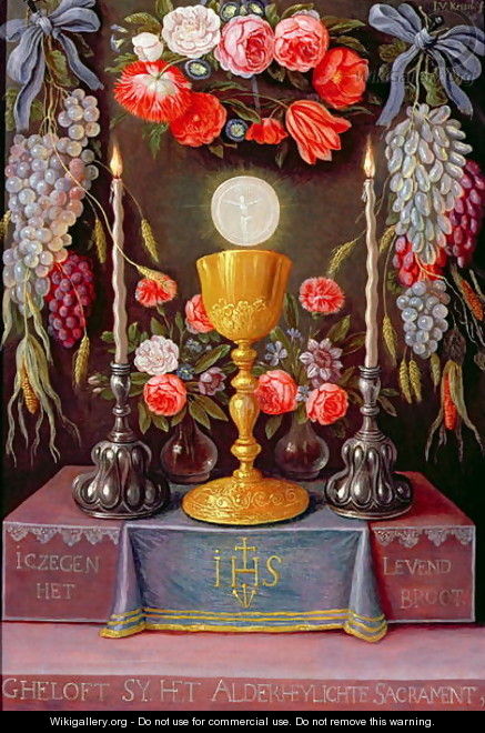 The Eucharist - Jan van Kessel