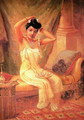 Lady in Her Dressing Room - Raja Ravi Varma