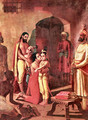 Sri Krishna Liberating His Parents - Raja Ravi Varma
