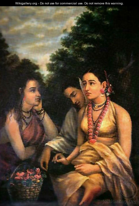 Sakunthala - Raja Ravi Varma