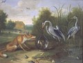The Heron and the Fox - Jan van Kessel