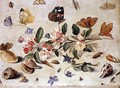 A Study of Flowers and Insects - Jan van Kessel