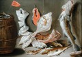 Still Life with Fish - Jan van Kessel