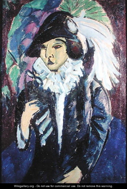 Lady in the Park - Ernst Ludwig Kirchner
