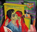 Self Portrait as an Invalid - Ernst Ludwig Kirchner