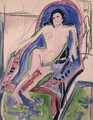 Reclining Nude - Ernst Ludwig Kirchner