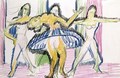 Dancers - Ernst Ludwig Kirchner