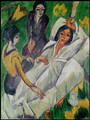 Woman at Tea Time Sick Woman - Ernst Ludwig Kirchner