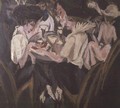 The Garden Cafe - Ernst Ludwig Kirchner