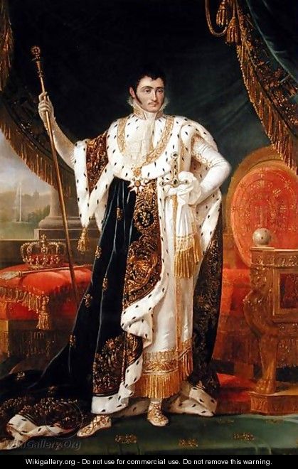 Portrait of Jerome Bonaparte 1784-1860 King of Westphalia - Francois Josephe Kinson