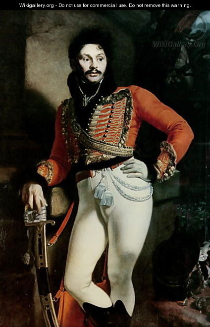 Portrait of Colonel Evgraf V Davydov 1775-1823 - Orest Kiprensky