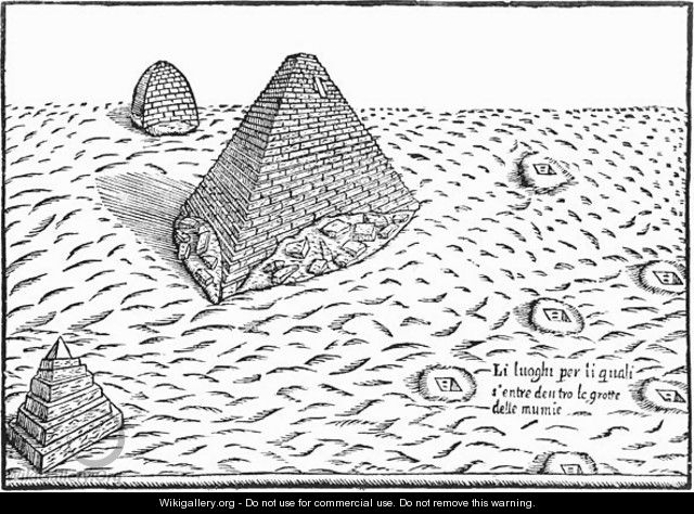 Pyramids of Egypt - Athanasius Kircher