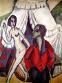 The Tent - Ernst Ludwig Kirchner