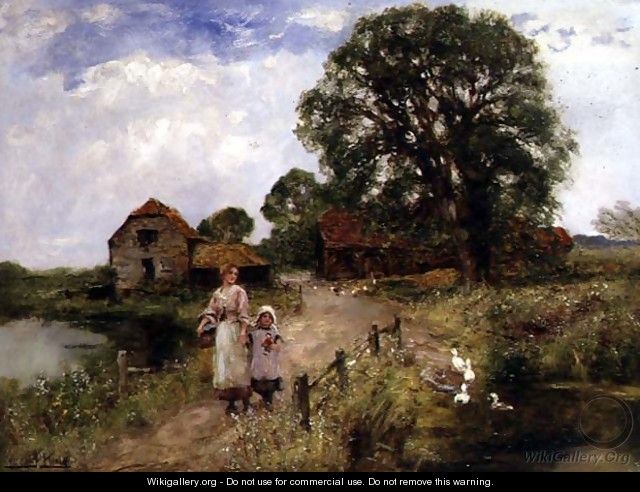 The Path by the River - Henry John Yeend King