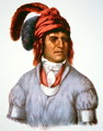 Ledagie a chief of the Creek people - (after) King, Charles Bird
