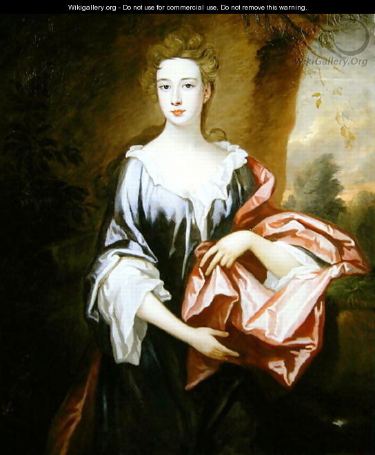 Portrait of Elizabeth Sherman Lady Vincent - Sir Godfrey Kneller