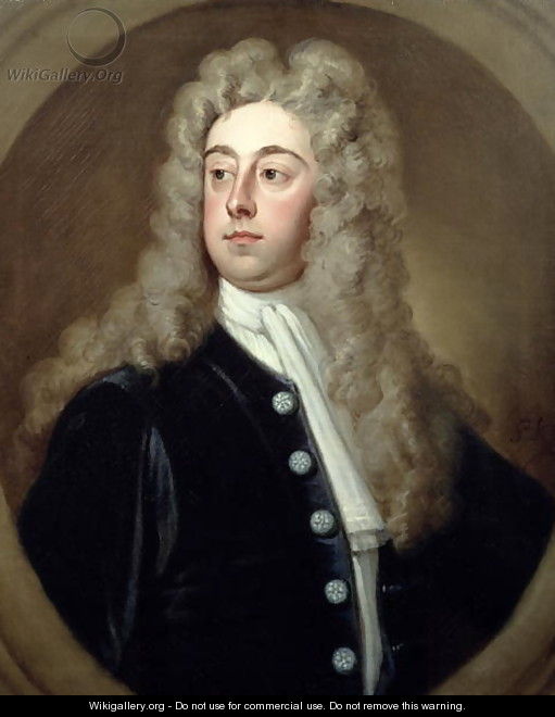 Portrait of Francis - Sir Godfrey Kneller