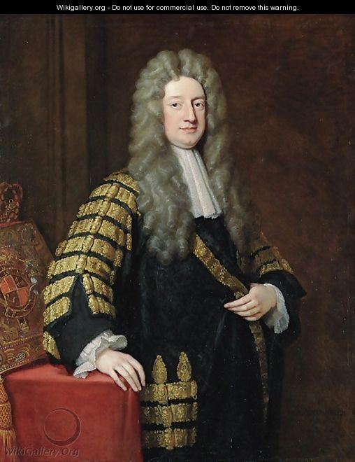 Portrait of William 1st Earl Cowper - Sir Godfrey Kneller