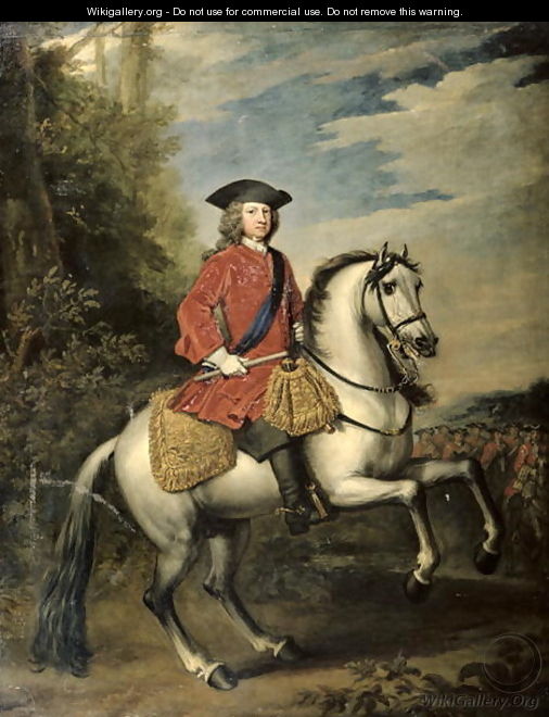 Portrait of King George I - Sir Godfrey Kneller