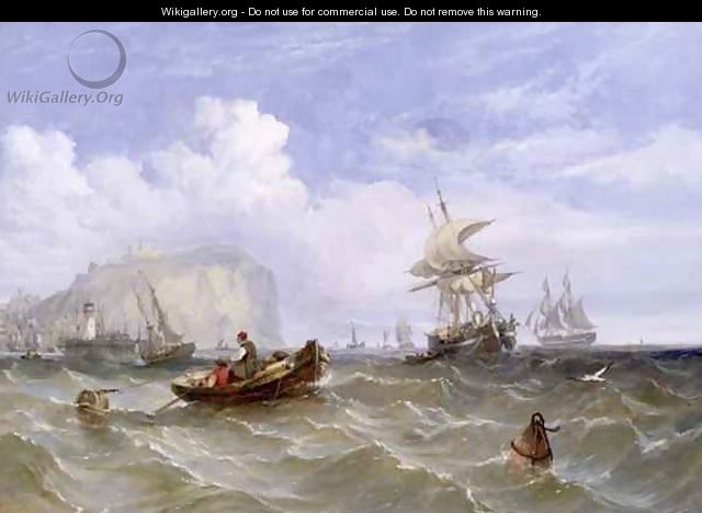 Pilot Boats off Dover - William Adolphus Knell