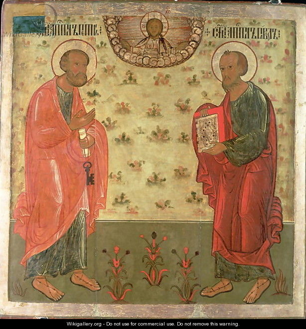 Apostles Peter and Paul - Feoktist Klimentov