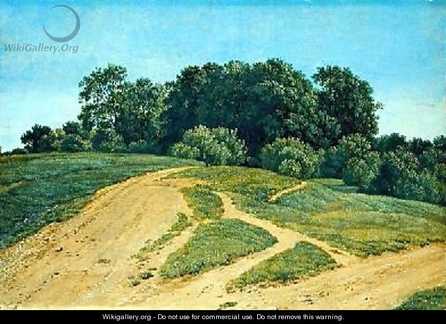 A Track Across the Fields - Wilhelm Alexander Kobell