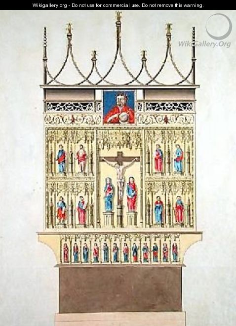 High Altar of the former Cathedral in Hamburg - Heinrich Wilhelm Julius Koch